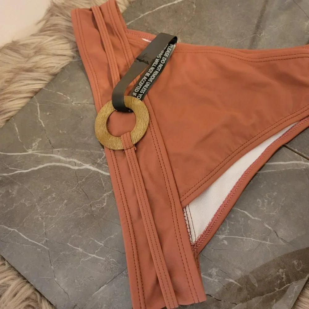 Boohoo High Rise Bikini Bottom - Picture 2 of 4